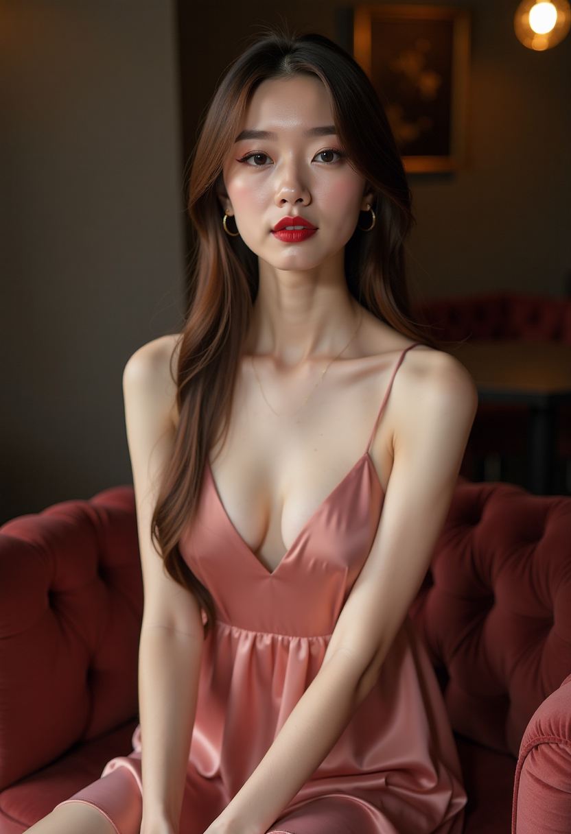 她在像素海海报